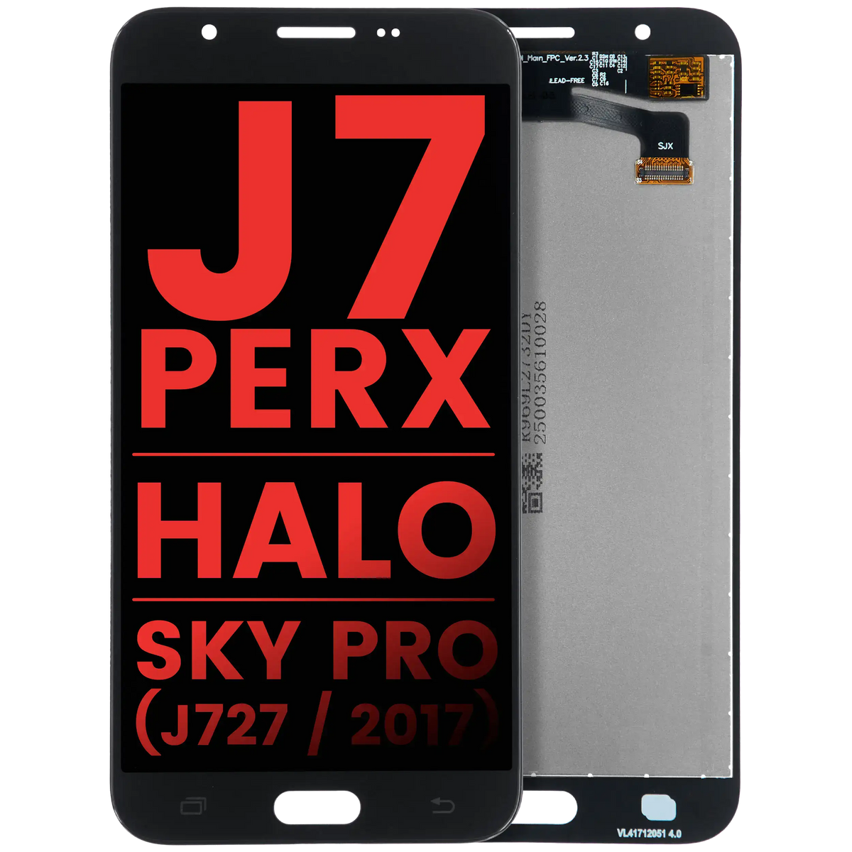LCD Assembly Without Frame For Samsung Galaxy J7 Perx / Halo / Sky Pro (J727 / 2017) (Aftermarket Plus) (Black)