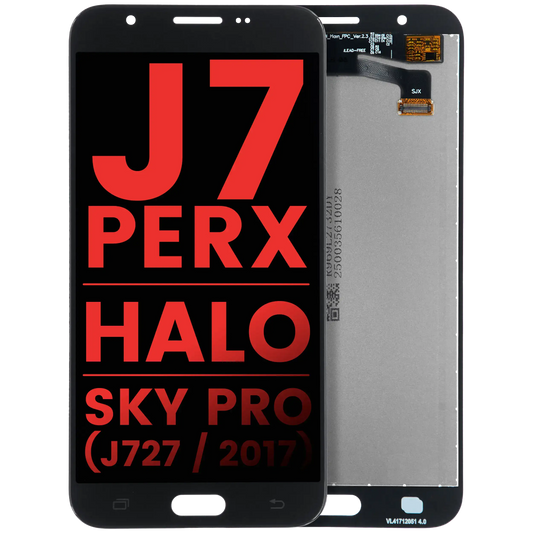LCD Assembly Without Frame For Samsung Galaxy J7 Perx / Halo / Sky Pro (J727 / 2017) (Aftermarket Plus) (Black)