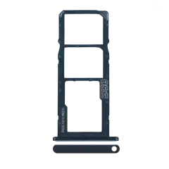 Dual Sim Card Tray For Motorola Moto G7 Play (XT1952 / 2019) (Blue)