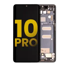 OLED Assembly With Frame For TCL 10 Pro (Refurbished) (Gray)
