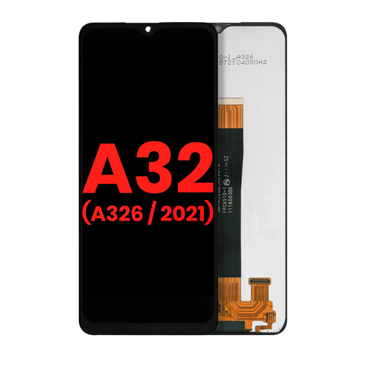 LCD Assembly Without Frame For Samsung Galaxy A32 5G (A326 / 2021) (All Models) (Aftermarket Plus) (Awesome Black)