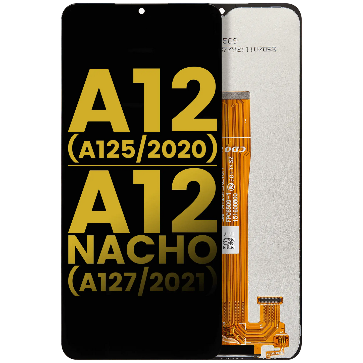 LCD Assembly Without Frame For Samsung Galaxy A12 (A125 / 2020) / A12 Nacho (A127 / 2021) (Refurbished) (All Colors)