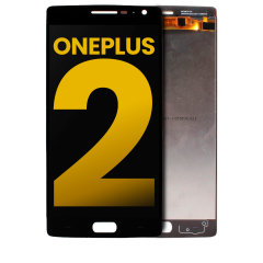 LCD Assembly Without Frame For OnePlus 2 (Refurbished) (Black)