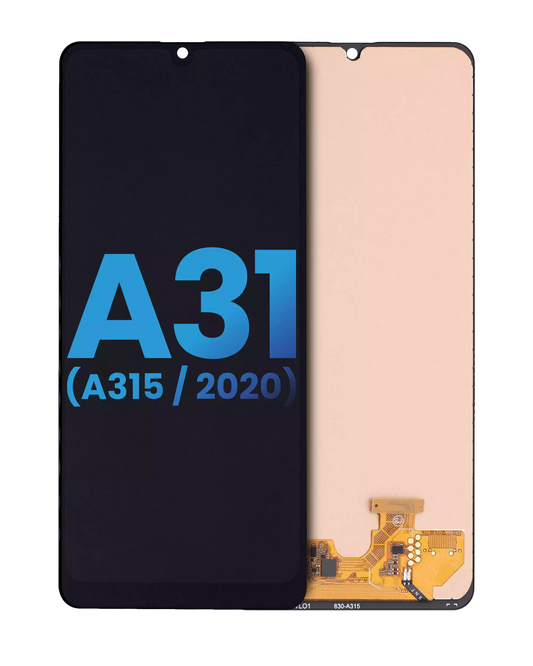 LCD Assembly Without Frame (Without Finger Print Sensor) For Samsung Galaxy A31 (A315 / 2020) (Aftermarket: Incell) (All Colors)