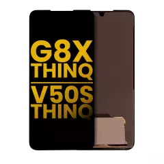 Secondary Screen For Case OLED Assembly Without Frame For LG G8X ThinQ / V50S ThinQ 5G (Refurbished) (All Colors)