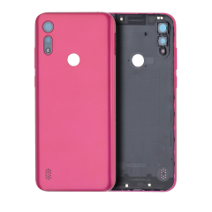 Back cover Glass For Motorola Moto E6i (XT2053-5 / 2021) (Pink)