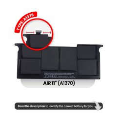 Battery (A1375) For MacBook Air 11" A1370 (2010)