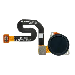 Fingerprint Scanner With Flex For Motorola Moto G7 Power (XT1955 / 2019) (Ceramic Black)