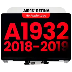 Complete LCD Display Assembly For MacBook Air 13" A1932 (2018-2019) (Aftermarket Plus) (Space Gray)
