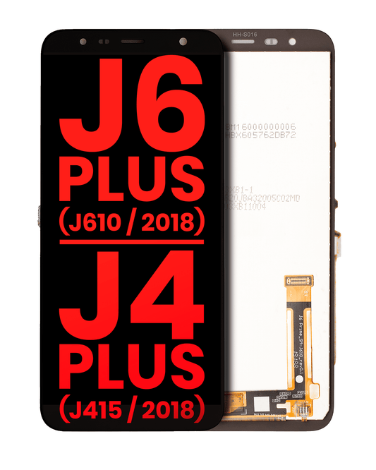 LCD Assembly Without Frame For Samsung Galaxy J6 Plus (J610 / 2018) / J4 Plus (J415 / 2018) (Aftermarket Plus) (Black)