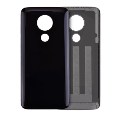 Back cover Glass For Motorola Moto G7 Power (XT1955 / 2019) (Ceramic Black)