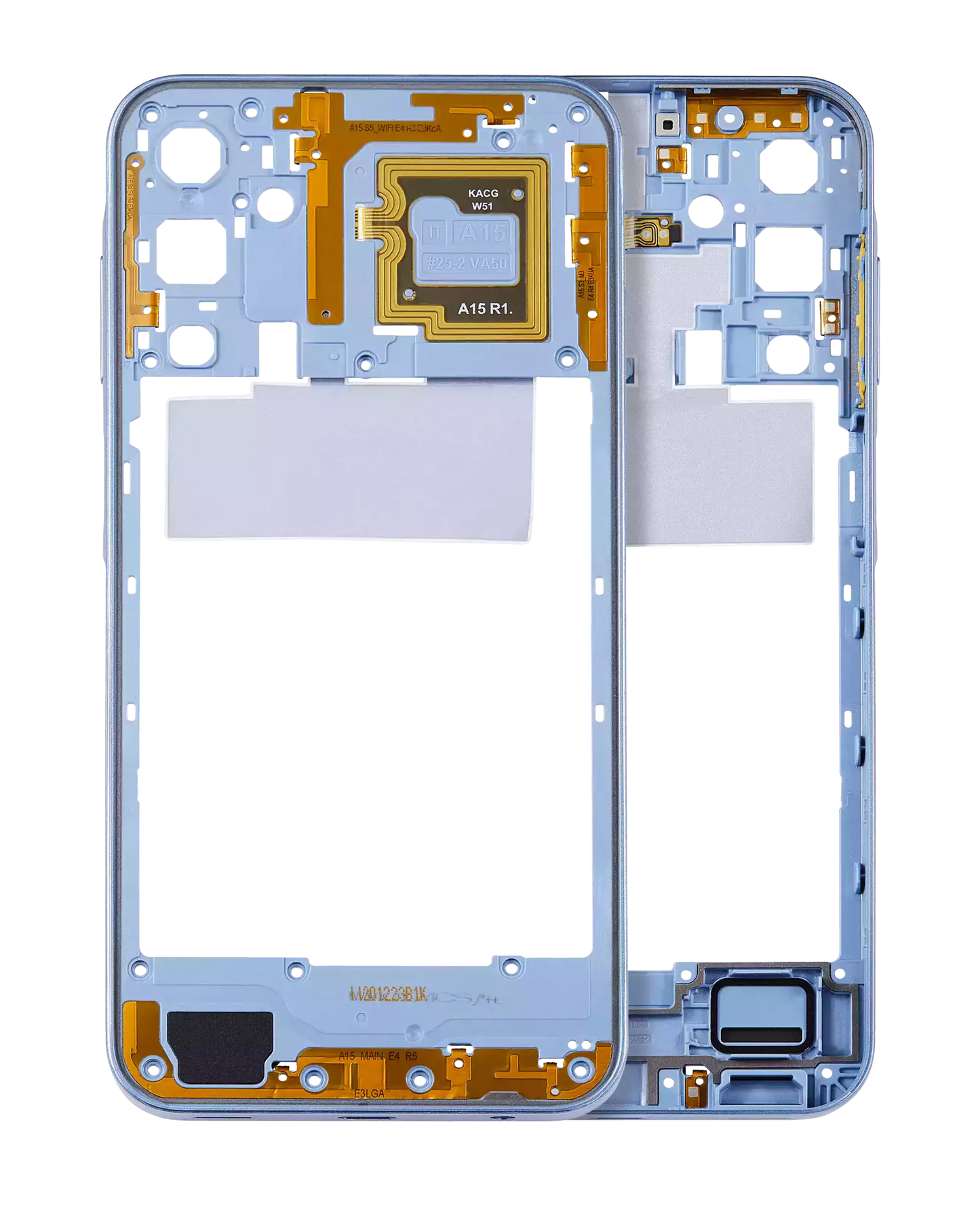 Mid-Frame Housing For Samsung Galaxy A15 (A155 / 2023) (Optimistic Blue)