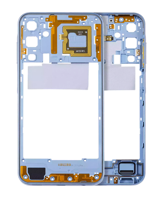 Mid-Frame Housing For Samsung Galaxy A15 (A155 / 2023) (Optimistic Blue)