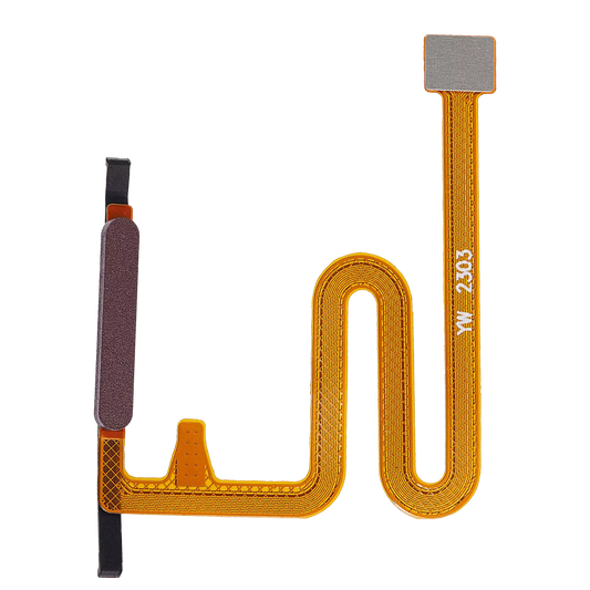 Fingerprint Reader With Flex Cable For Samsung Galaxy A14 (A145P / 2023) (Dark Red)