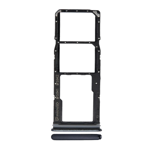 Dual Sim Card Tray For Samsung Galaxy A9 (A920 / 2018) (Caviar Black)
