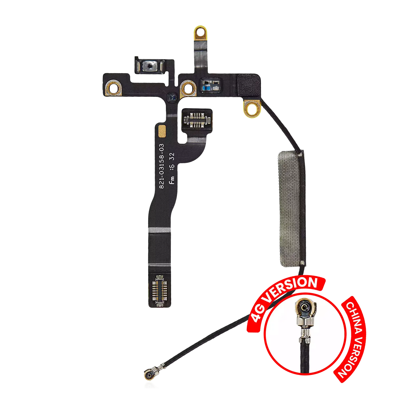 Power Button Flex Cable For iPad Pro 12.9" 5th Gen (2021) / 12.9" 6th Gen (2022) / Pro 11" 3rd Gen (2021) / Pro 11" 4th Gen (2022) (China Version) (Cellular)