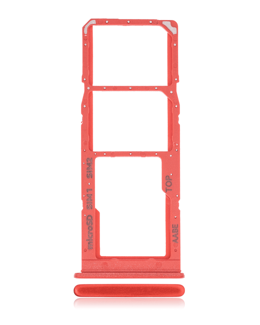 Dual Sim Card Tray For Samsung Galaxy A02 (A022 / 2020) (Red)