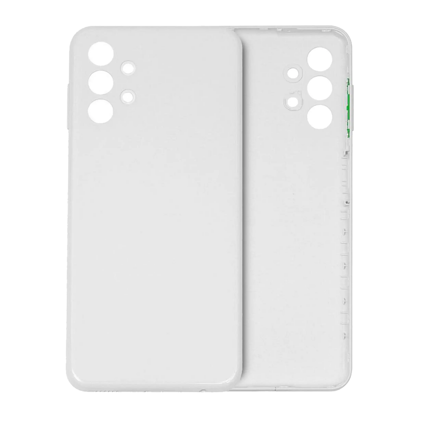 Back Cover Glass For Samsung Galaxy A13 4G (A135 / 2022) (Service Pack) (White)
