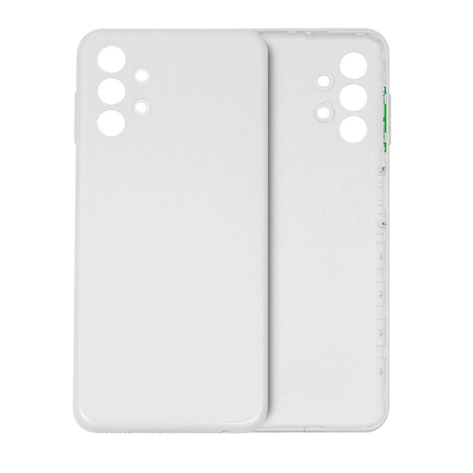Back Cover Glass For Samsung Galaxy A13 4G (A135 / 2022) (Service Pack) (White)
