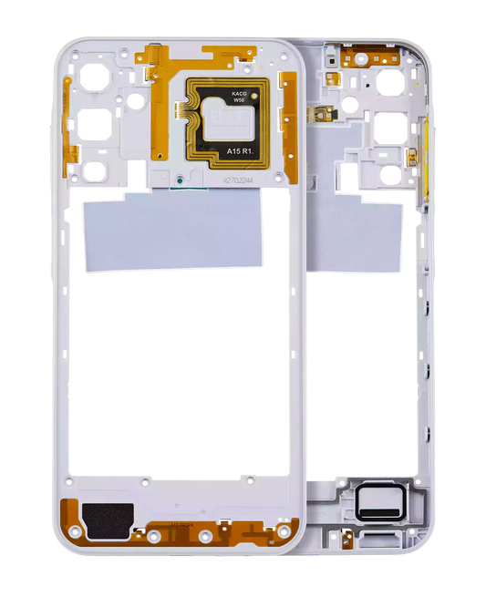 Mid-Frame Housing For Samsung Galaxy A15 (A155 / 2023) (Magical Blue)