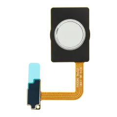 Home Button With Fingerprint Sensor Flex Cable For LG G7 ThinQ (Silver)