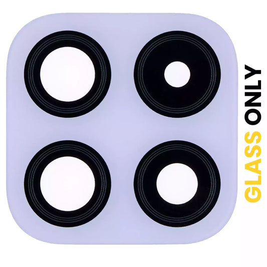 Back Camera Lens (Glass Only) With Adhesive For Samsung Galaxy A22 5G (A226 / 2021) (Violet)