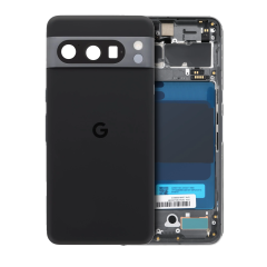 Back Housing For Google Pixel 8 Pro (Genuine OEM) (Obsidian)
