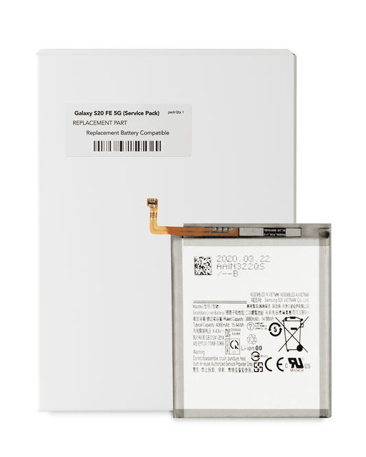 Replacement Battery For Samsung Galaxy S20 FE / A52 4G (A525 / 2021) / A52 5G (A526 / 2021) / A52s (A528 / 2021) (EB-BG781ABY) (Service Pack)