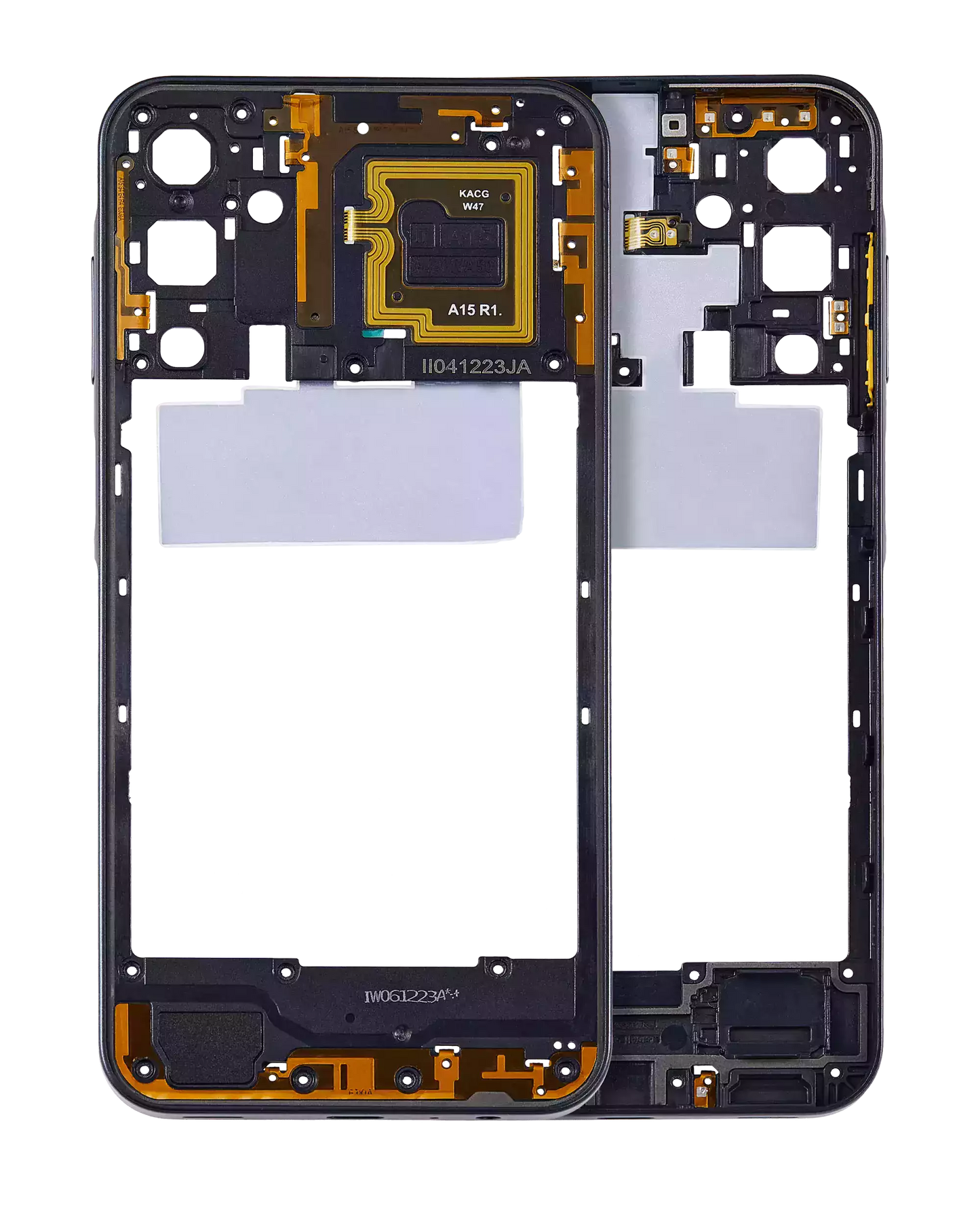 Mid-Frame Housing For Samsung Galaxy A15 (A155 / 2023) (Brave Black)