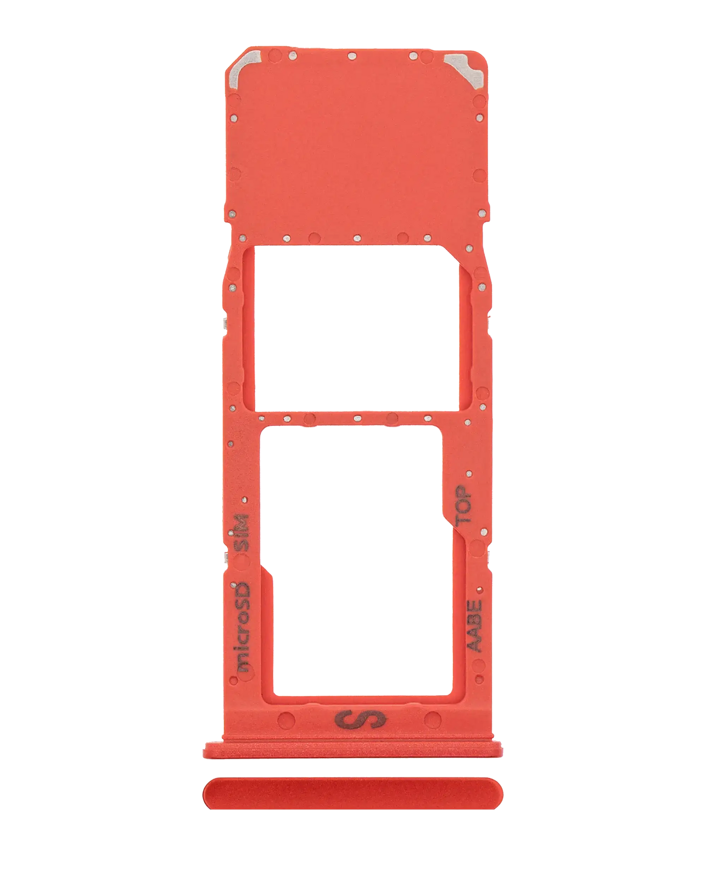 Single Sim Card Tray For Samsung Galaxy A02 (A022 / 2020) (Red)