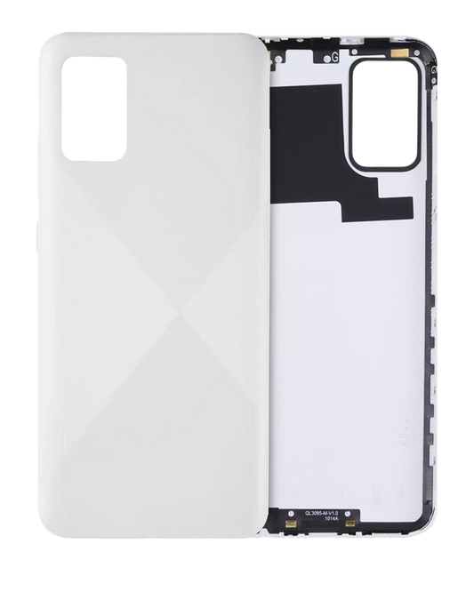 Back Cover Glass For Samsung Galaxy A02S (A025 / 2020) (Service Pack) (White)