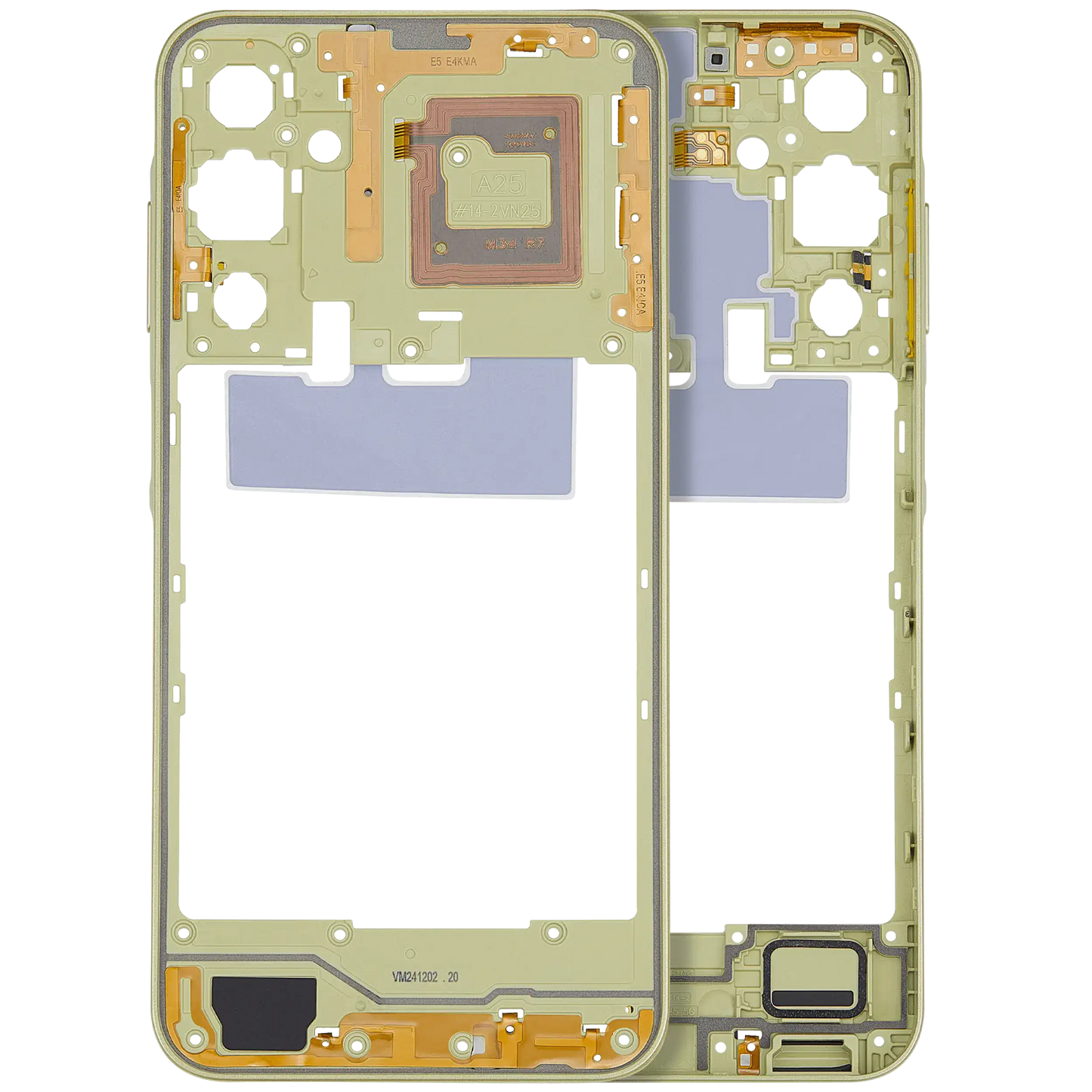Mid-Frame Housing For Samsung Galaxy A25 5G (A256 / 2023) (Personality Yellow)