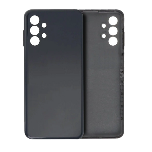 Back Cover Glass For Samsung Galaxy A13 4G (A135 / 2022) (Service Pack) (Black)