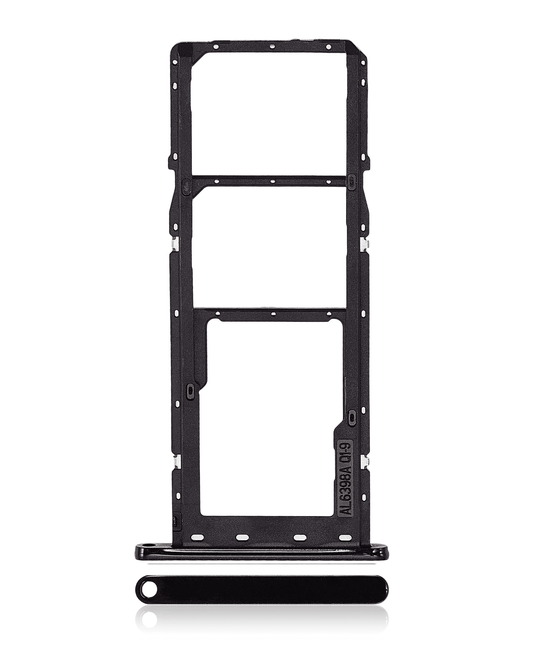 Dual Sim Card Tray For Samsung Galaxy A04E (A042 / 2022) (Black)