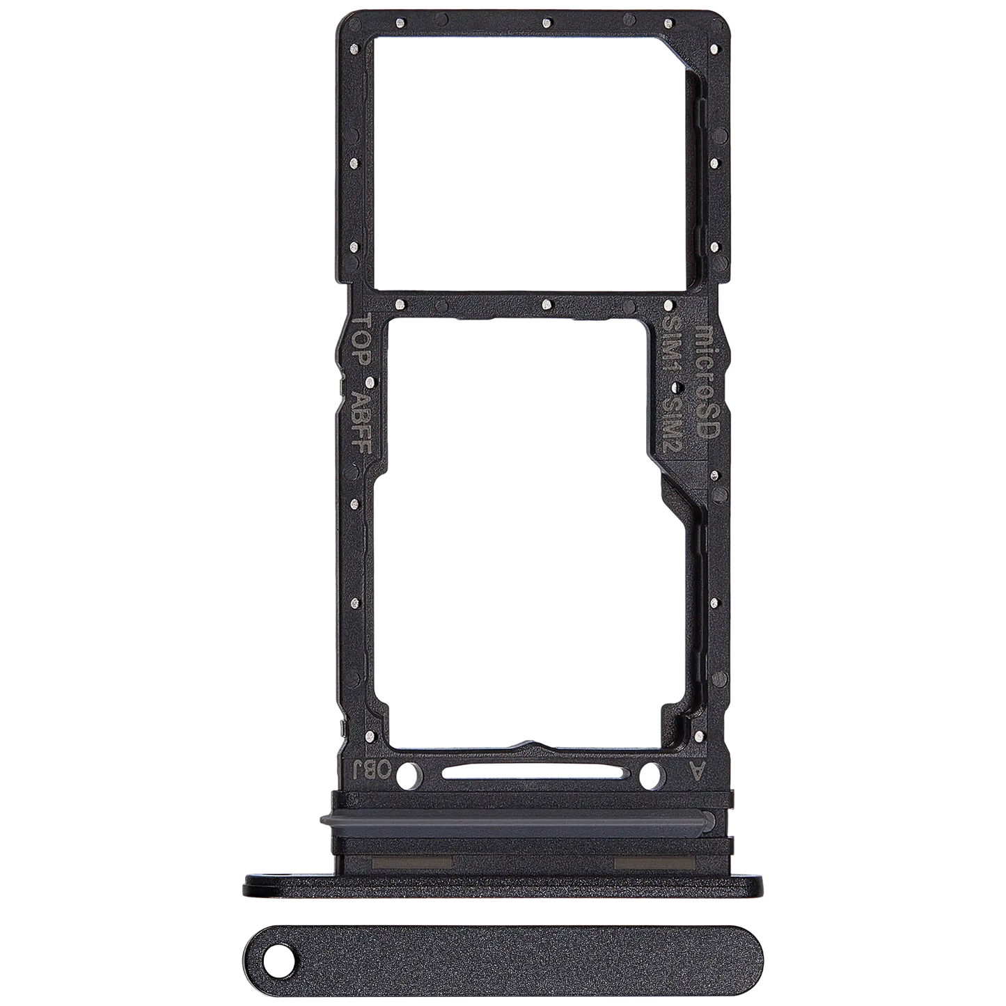 Dual Sim Card Tray For Samsung Galaxy A26 5G (A266 / 2025) (Black)