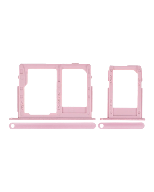 Sim Card Tray For Samsung Galaxy J7 Pro (J730 / 2017) (Pink)
