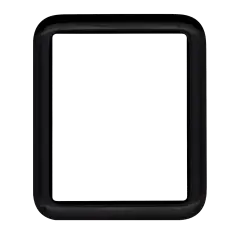 2 in 1 Front Cover Glass with OCA For Watch Series 1 (42MM)