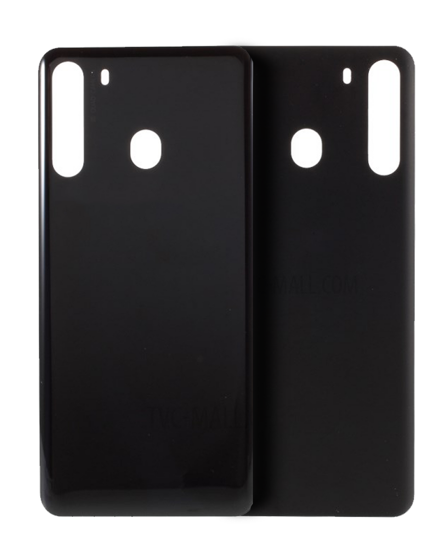 Back cover Glass For Samsung Galaxy A21 (A215 / 2020) (Service Pack) (Black)