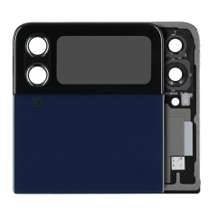 Outer OLED Assembly For Samsung Galaxy Z Flip 4 5G (US & International) (Service Pack) (Navy)