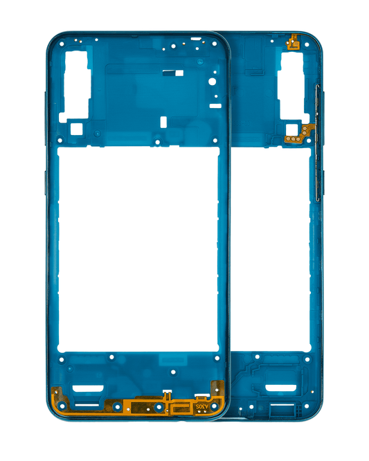 Mid-Frame Housing For Samsung Galaxy A30s (A307 / 2019) (Aftermarket Plus) (Prism Crush Green)