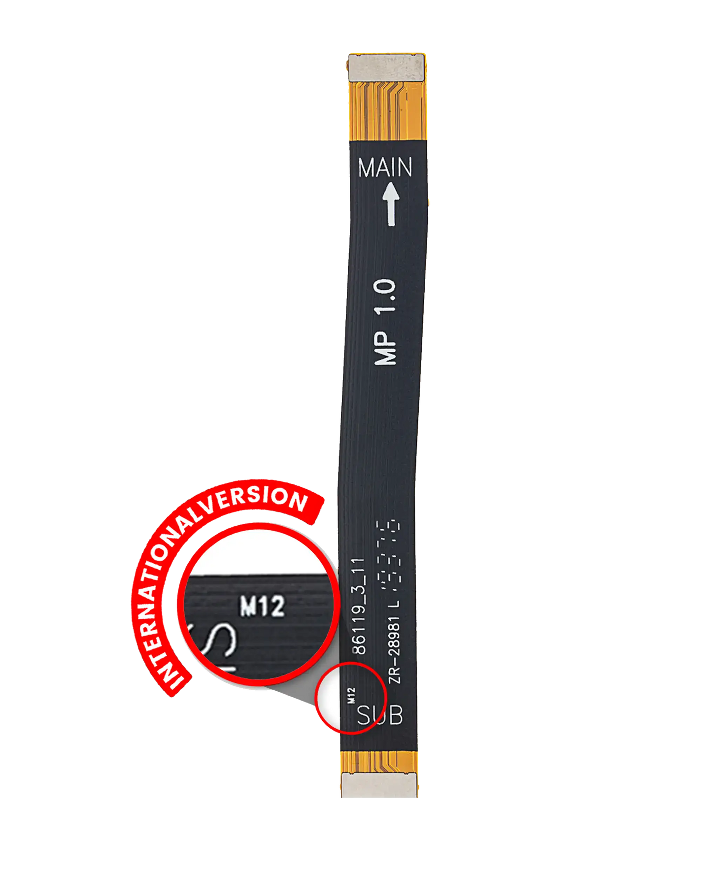 Main Board Flex Cable For Samsung Galaxy A20s (A207 / 2019) (M12) (International Version)