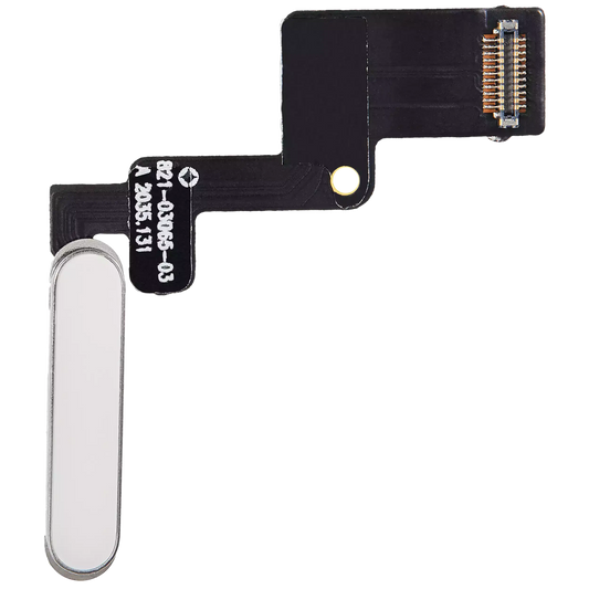 Power Button Flex For iPad Air 11" (2024) / Air 11" (2025) / Air 13" (2024) / Air 13" (2025) (Aftermarket Plus) (Silver)