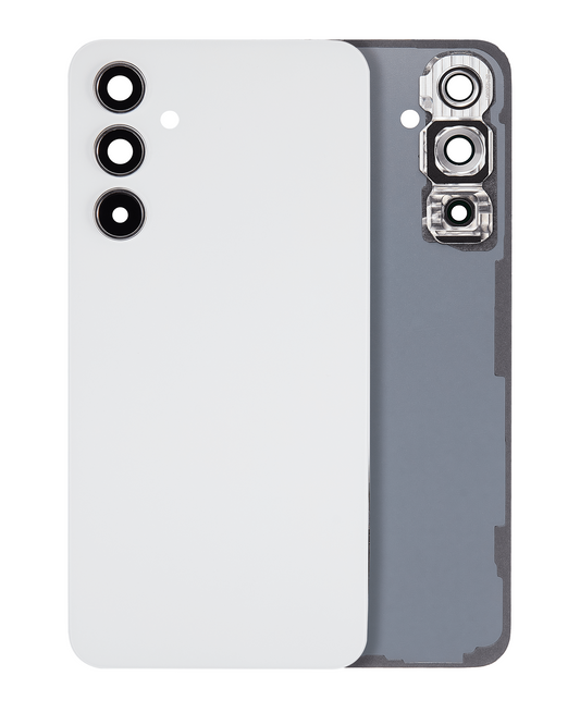 Back Cover Glass With Camera Lens For Samsung Galaxy A54 5G (A546 / 2023) (Aftermarket Plus) (White)