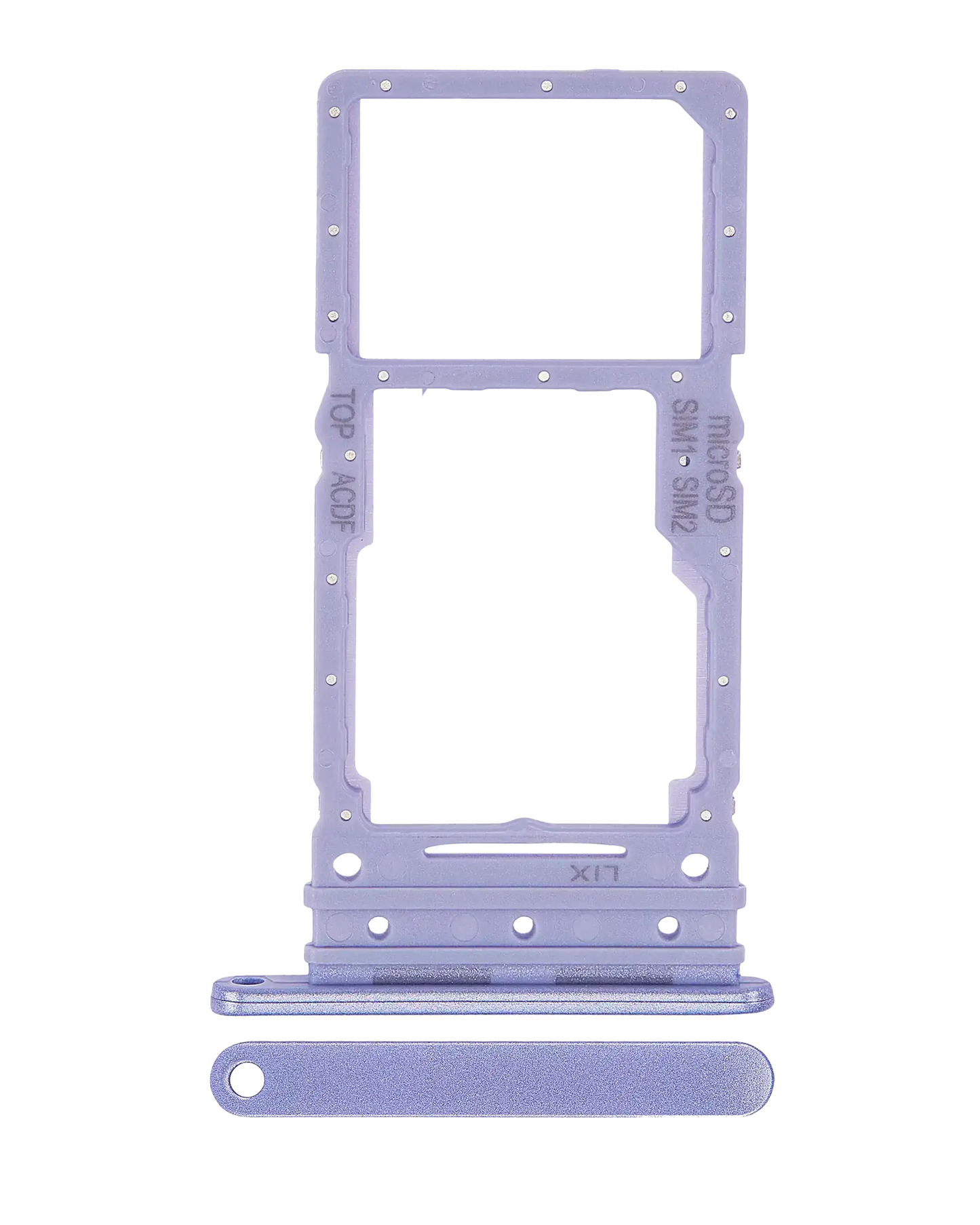 Dual Sim Card Tray For Samsung Galaxy A34 (A346 / 2023) (Violet)