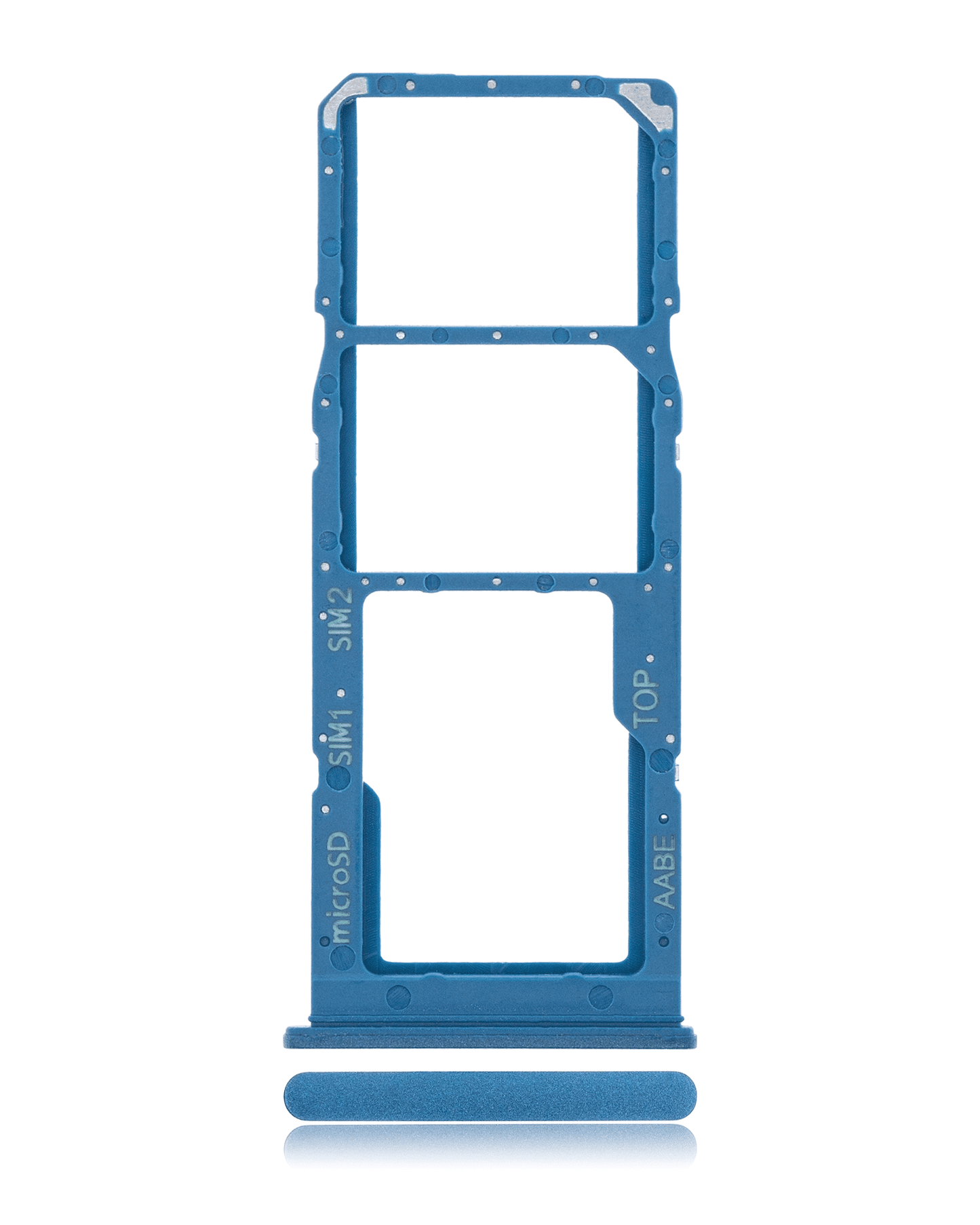 Dual Sim Card Tray For Samsung Galaxy A02 (A022 / 2020) (Blue)