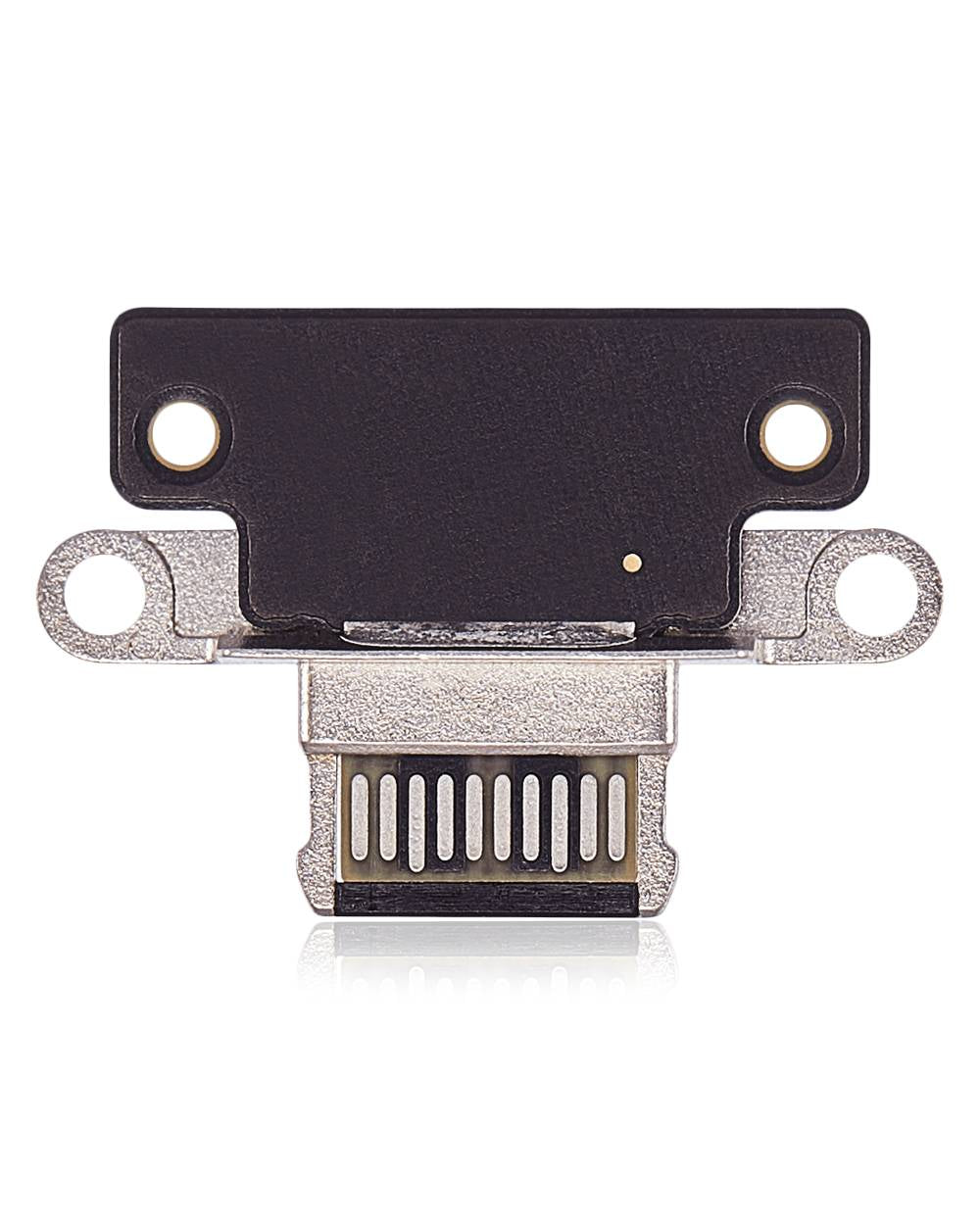 Charging Port Only For iPad Pro 11" (2018 / 2020 / 2021 / 2022) / Pro 12.9" (2018 / 2020 / 2021 / 2022) (Soldering Required) (Space Gray) (10 Pack)