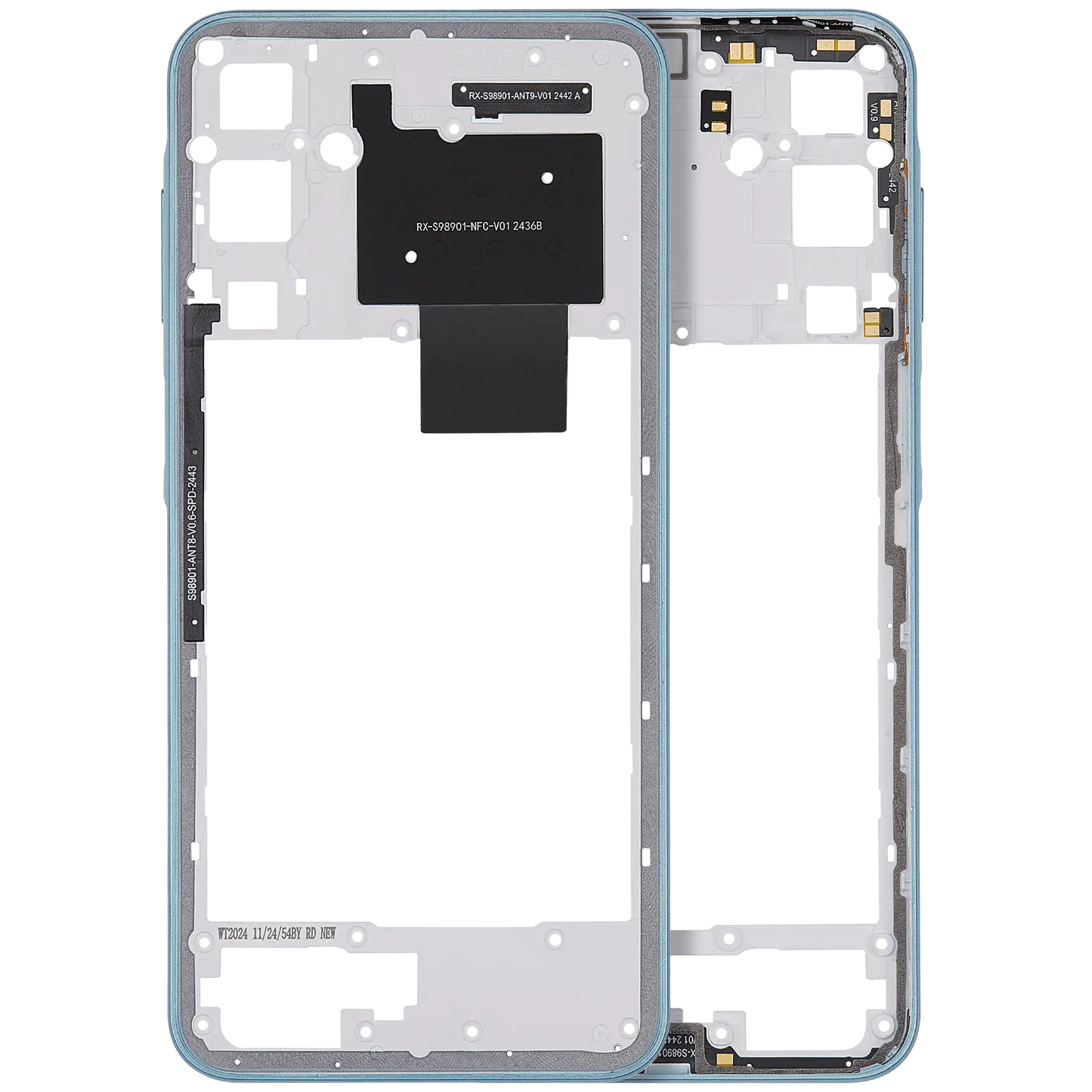 Mid-Frame Housing For Samsung Galaxy A16 5G (A166P / 2024) (Light Green)