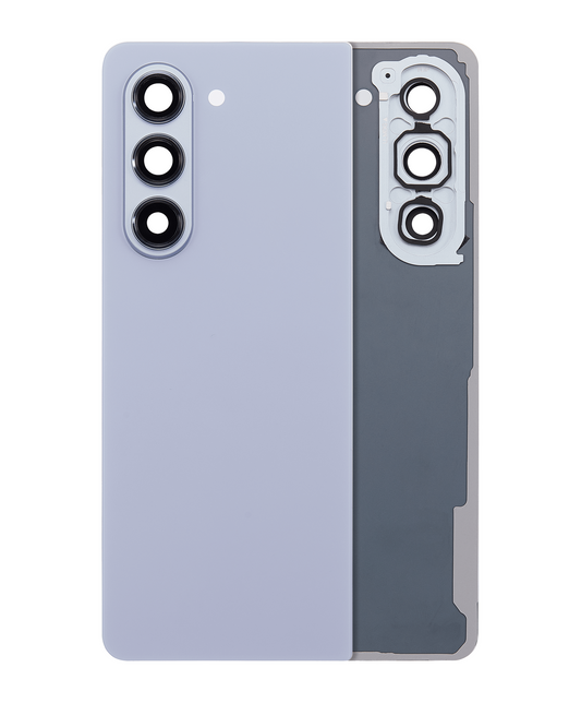 Back Cover Glass With Camera Lens For Samsung Galaxy Z Fold 5 5G (F946) (Blue)