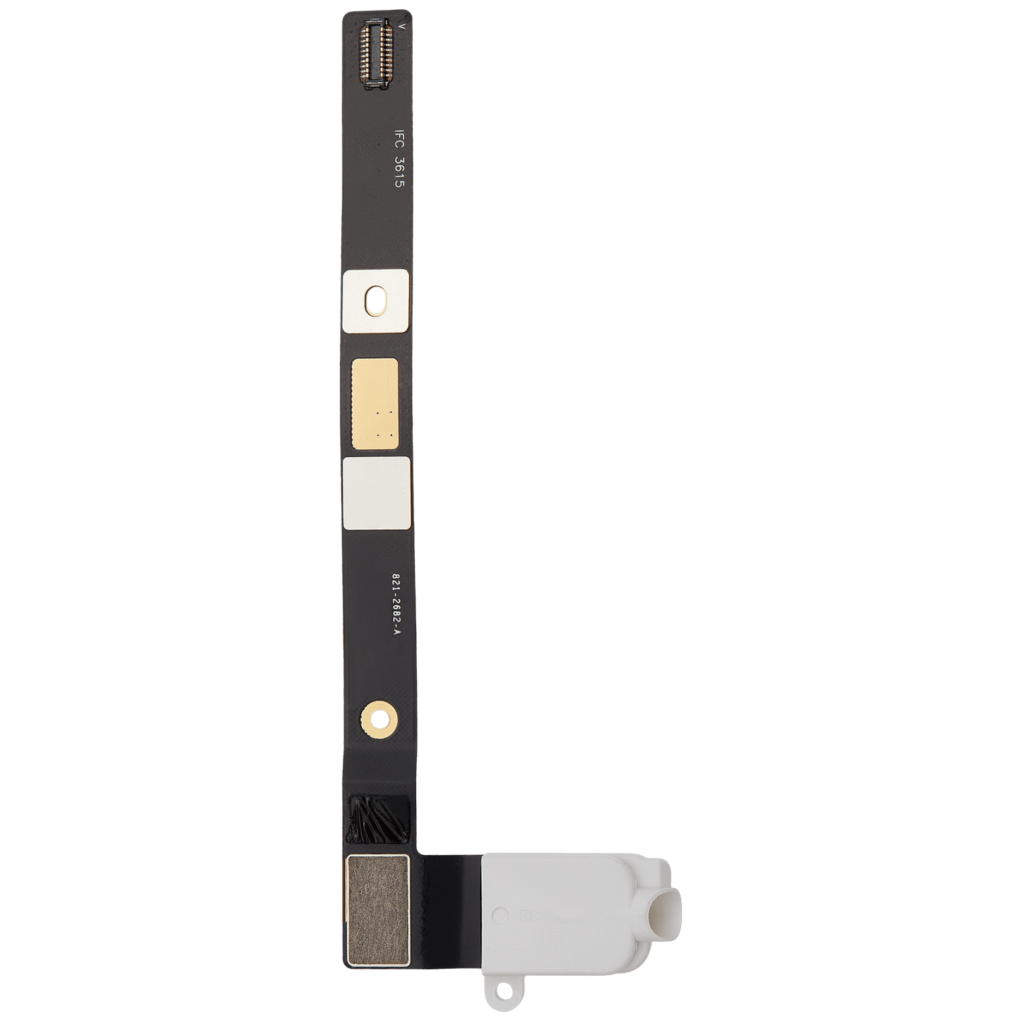 Headphone Jack With Flex Cable For iPad Mini 4 (Cellular) (White)