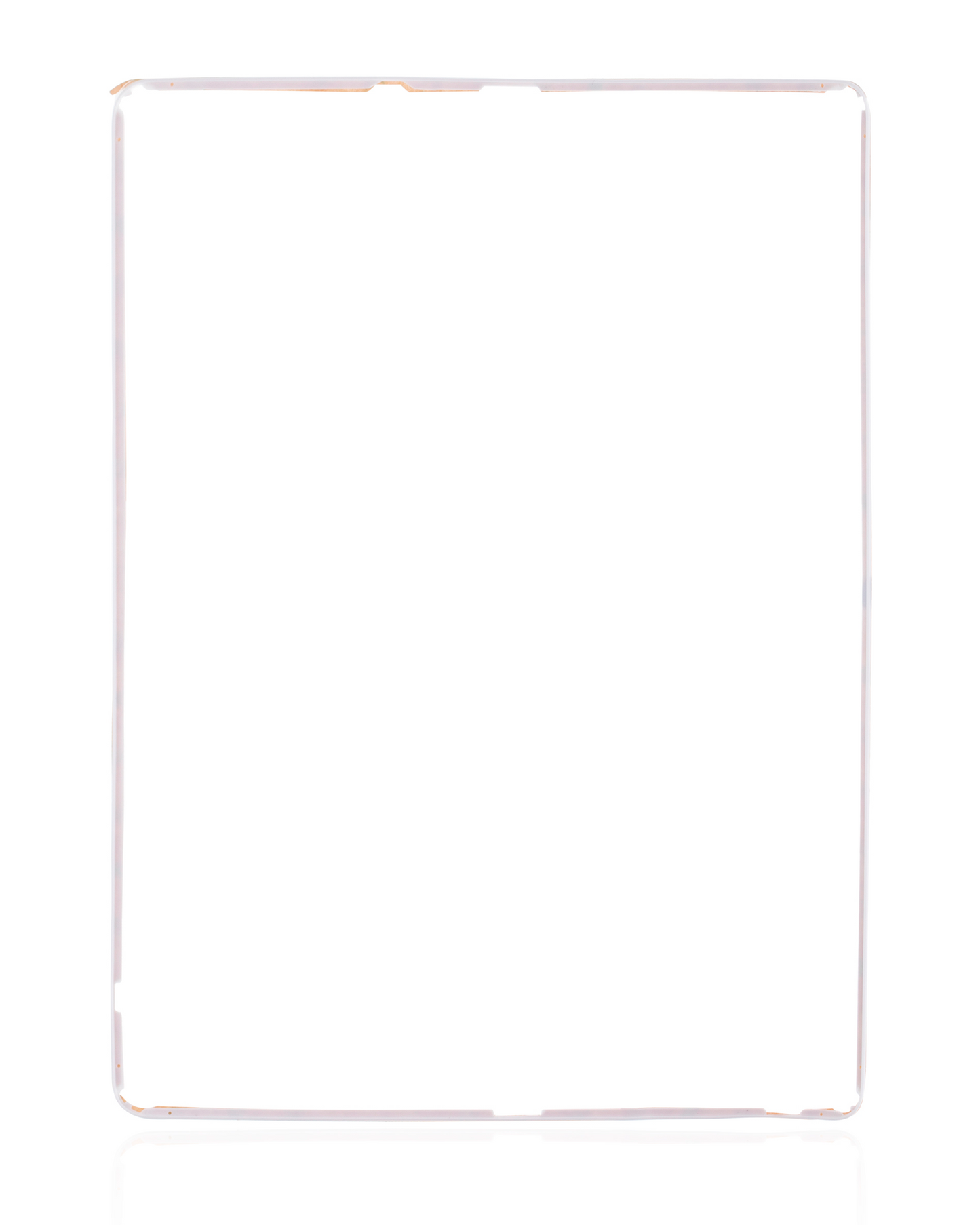 Frame With Adhesive For iPad 2 (White)